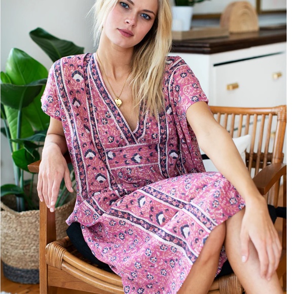 Emerson Fry-  CAFTAN - ROSE LUREX One size - Picture 5 of 9